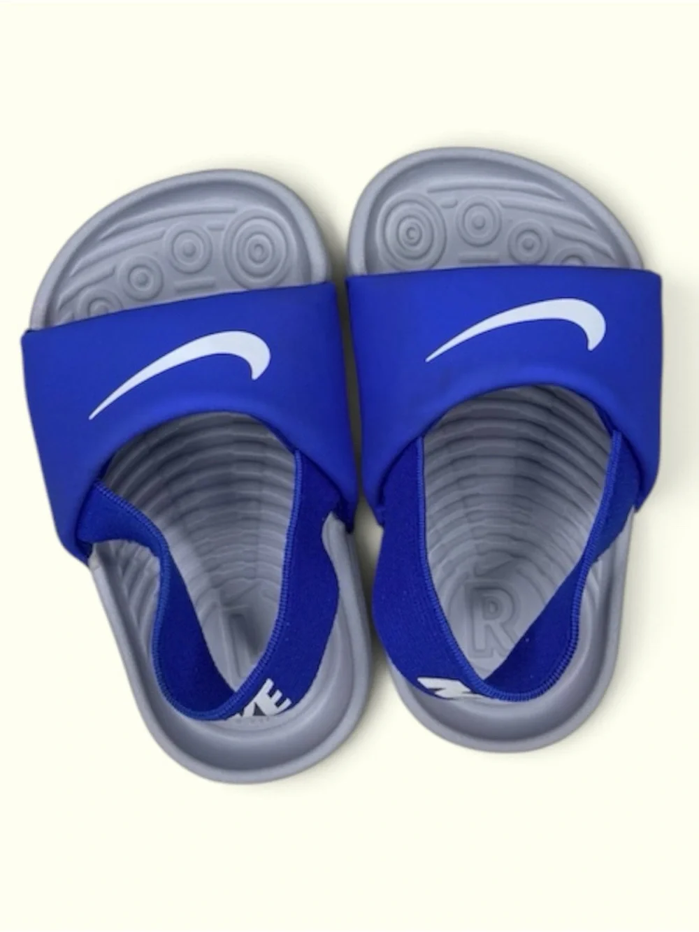 Nike Kawa Infant Slide Sandals Blue And Grey (4C)